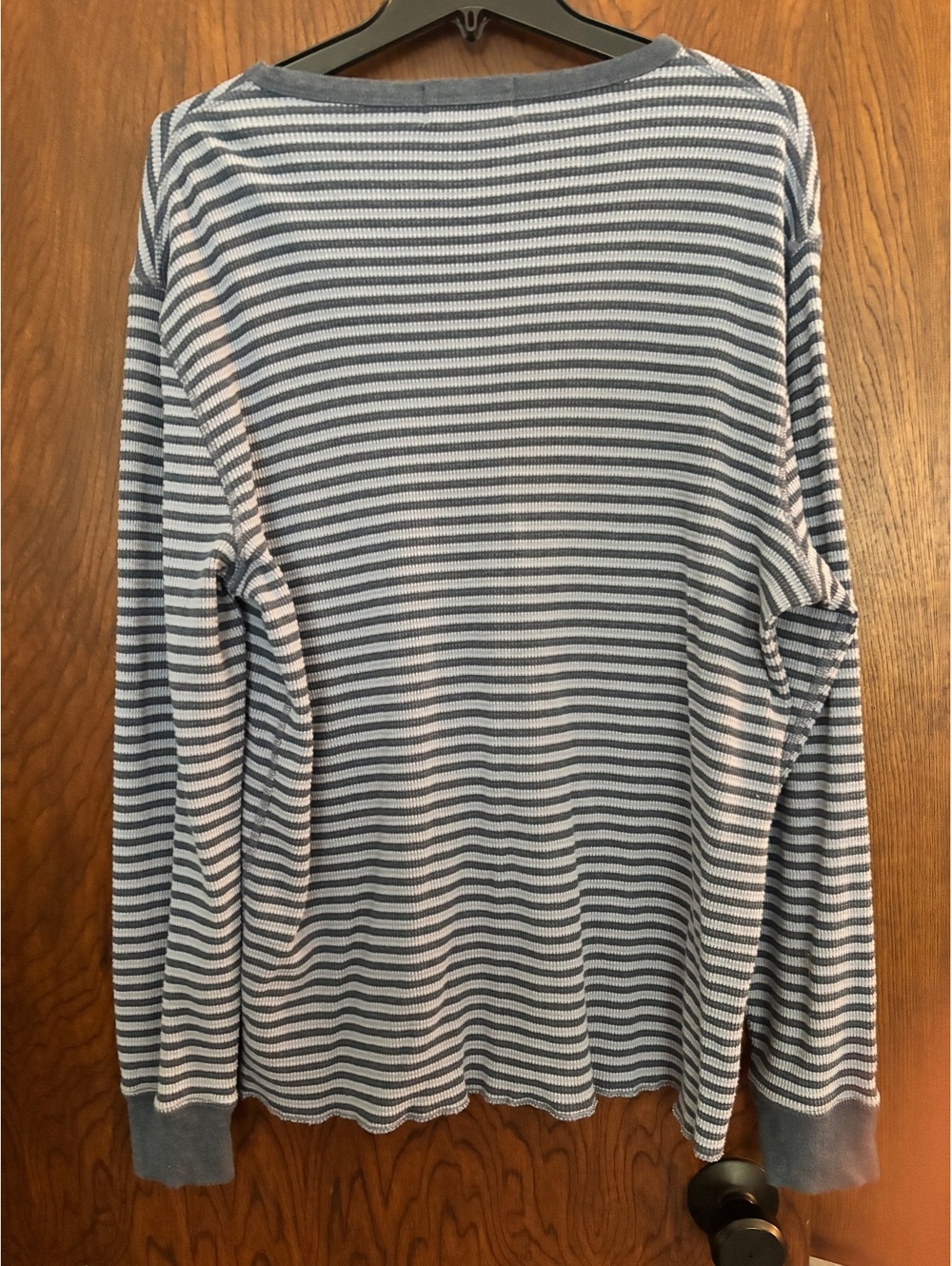 Polo by Ralph Lauren Men's Long Sleeve Striped Thermal Shirt Size Medium - Picture 6 of 6